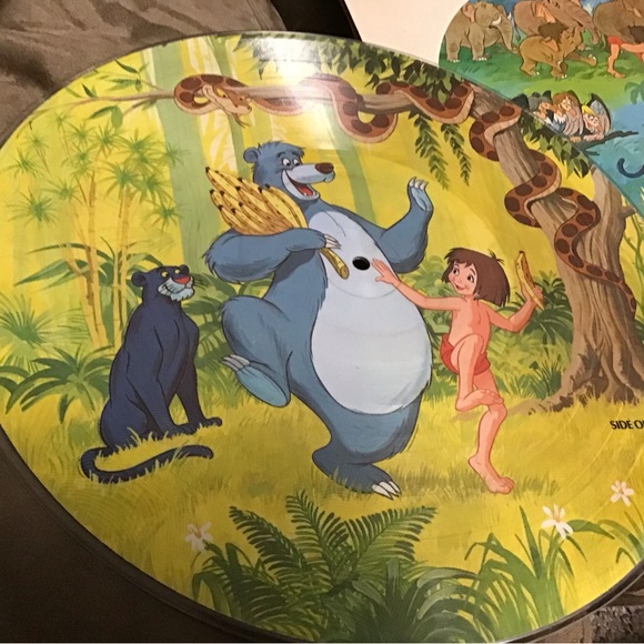 DISNEY RECORD   JungleBook record … picture disc .. motion picture soundtrack - Picture 3 of 15